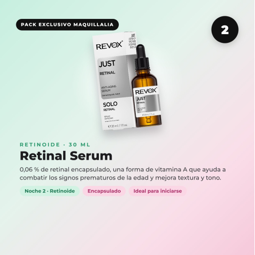 Pack Skincycling REVOX B77 : routine de 4 nuits + Gua sha en cadeau