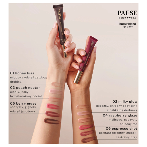 Paese Cosmetics - Baume à lèvres Butter Blend - 03: Peach Nectar
