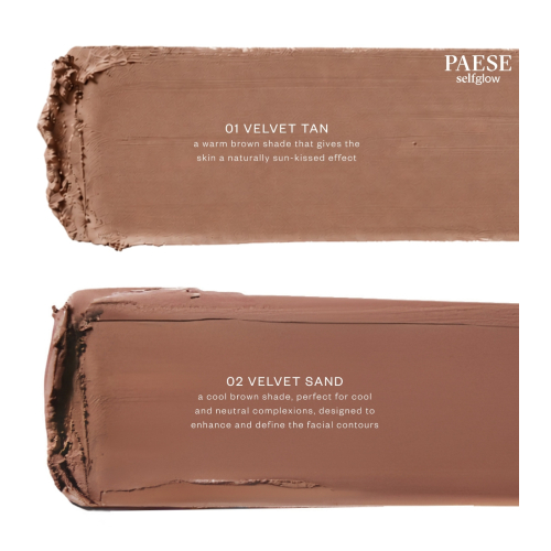 Paese Cosmetics - Crème bronzante effet mat Selfglow - 02: Velvet Sand