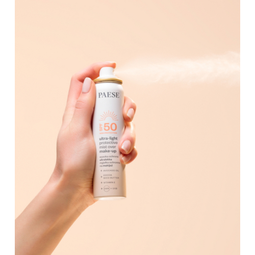 Paese Cosmetics - Brume solaire pour le visage Ultra-light SPF50