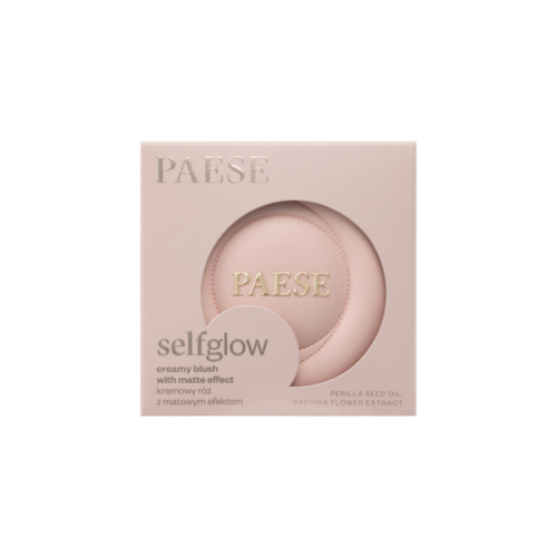 Paese Cosmetics - Blush crème effet mat Selfglow - 01: Peony Kiss