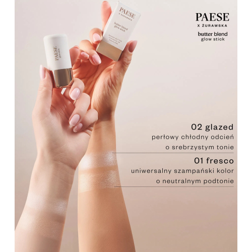 Paese Cosmetics - Enlumineur en stick Butter Blend - 02: Glazed