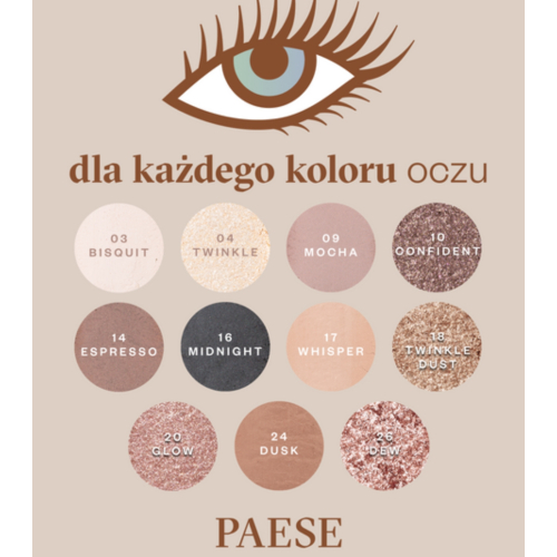 Paese Cosmetics - Ombre à paupières Eyegasm - 17: Whisper