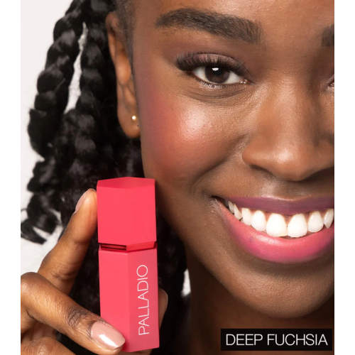 Palladio - Blush liquide Dewy Finish - Deep Fuchsia