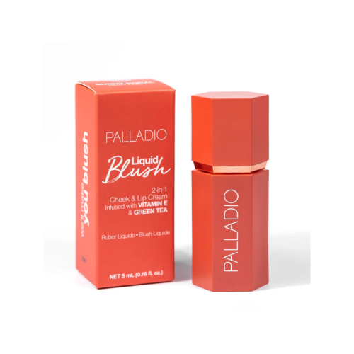 Palladio - Blush liquide Dewy Finish - Sunny Coral