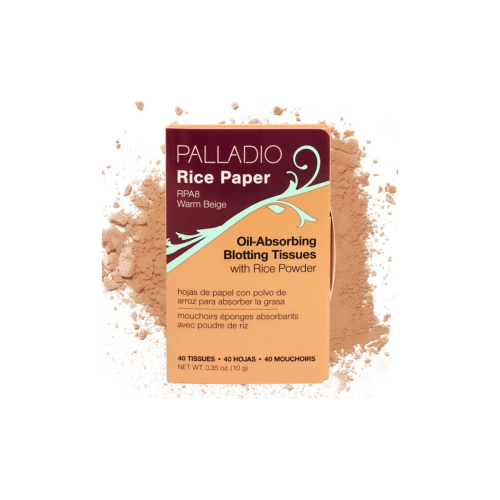 Palladio - Papier de riz matifiant Rice Paper - 08: Warm Beige
