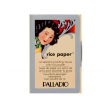 Palladio - Anti-shine wipes - Rice Paper- 02: Translucent - 40 uds.