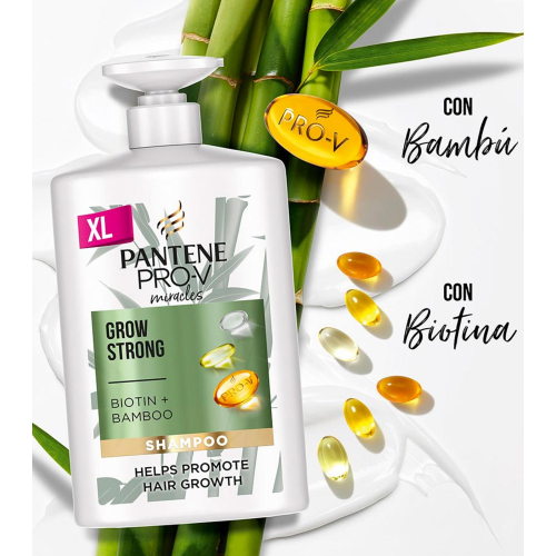 Pantene - *Pro-V Miracles* - Shampoing Forte Croissance 1L