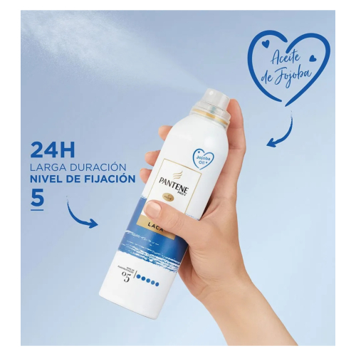 Pantene - Pack 5 en 1 - Pré-coiffage + Laque ultra forte