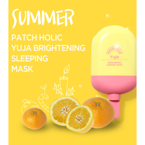 Patch Holic - Masque de nuit Yuja Brightening Sleeping Mask