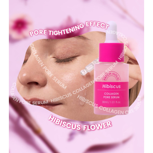 Patch Holic - Sérum anti-imperfections Hibiscus Collagen Pure Serum