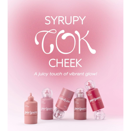 Peripera - Blush liquide Syrupy Tok Cheek - 001: Light Peach