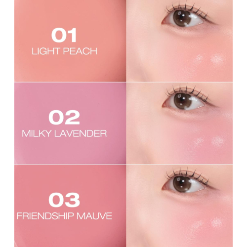 Peripera - Blush liquide Syrupy Tok Cheek - 002: Milky Lavender