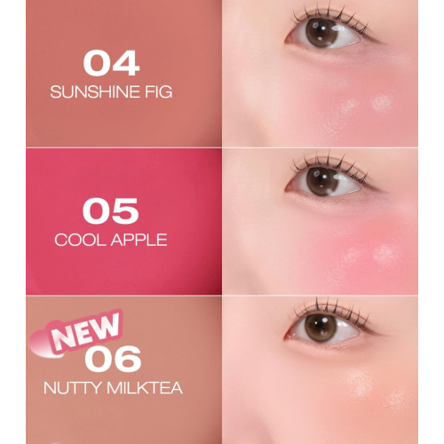Peripera - Blush liquide Syrupy Tok Cheek - 005: Cool Apple