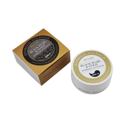 Petitfée - Patchs Hydrogel Yeux Black Pearl & Gold