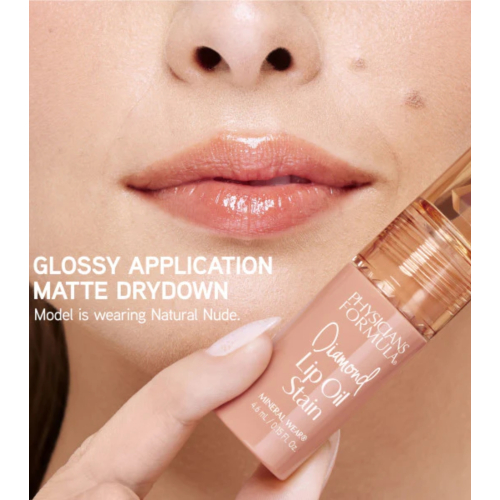 Physicians Formula - *Mineral Wear* - Huile à lèvres Diamond Stain - Natural Nude