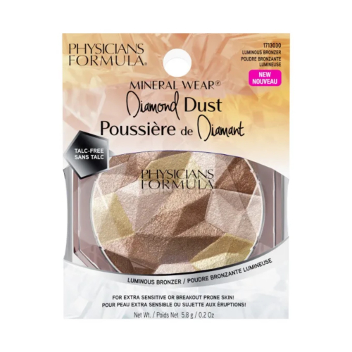 Physicians Formula - Poudre bronzante lumineuse Mineral Wear Diamond Dust