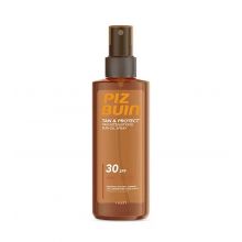 Piz Buin - Huile Solaire Intensificatrice de Bronzage Tan & Protect - SPF30