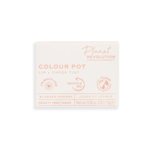 Planet Revolution - Teinture lèvres et joues The Colour Pot - Blushed Cherry