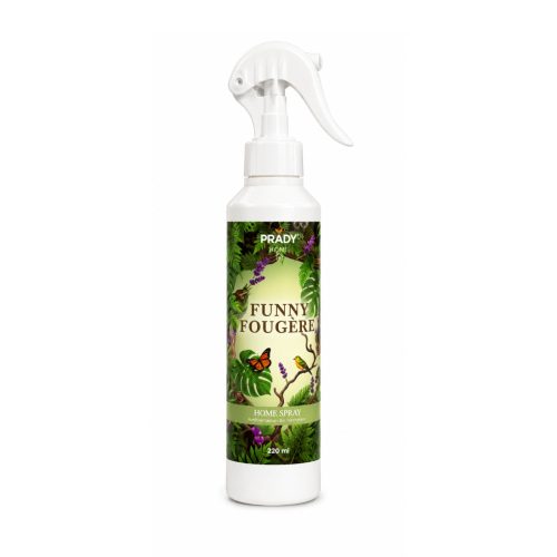 Prady - Désodorisant en spray pour maison 220ml - Funny Fougère