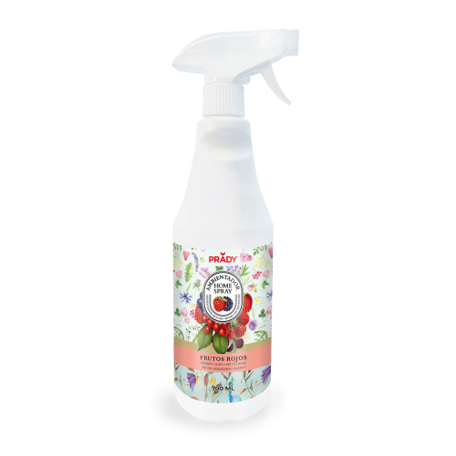 Prady - Désodorisant en spray pour la maison 700ml - Fruits Rouges