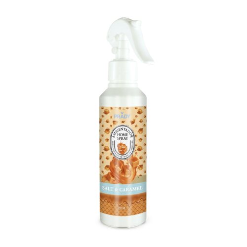 Prady - Désodorisant en spray pour la maison 220ml - Caramel Salé