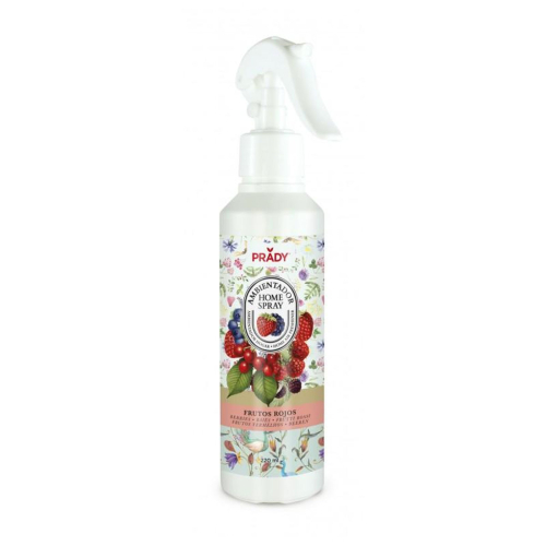 Prady - Désodorisant en spray maison 200ml - Fruits Rouges