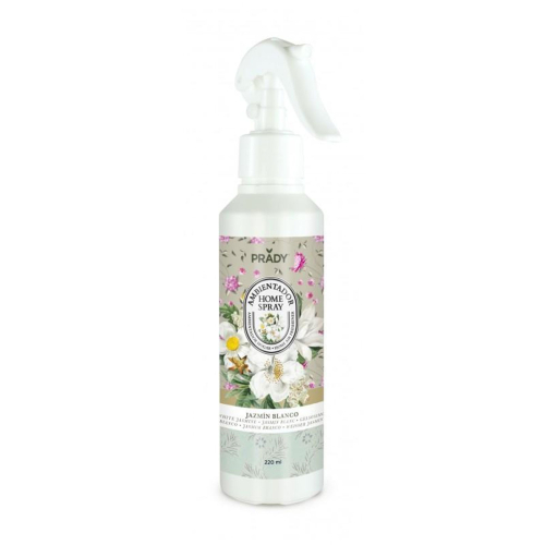 Prady - Désodorisant en spray pour la maison 200ml - Jasmin Blanc