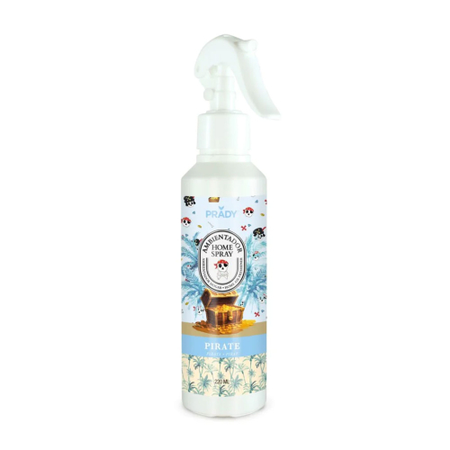 Prady - Désodorisant en spray maison 200ml - Pirate