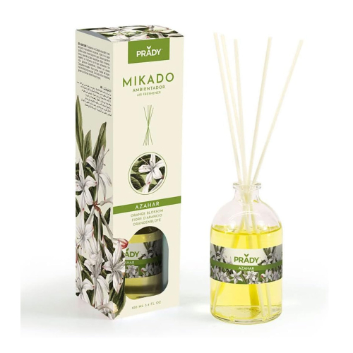 Prady - Désodorisant Mikado - Fleur d'Oranger