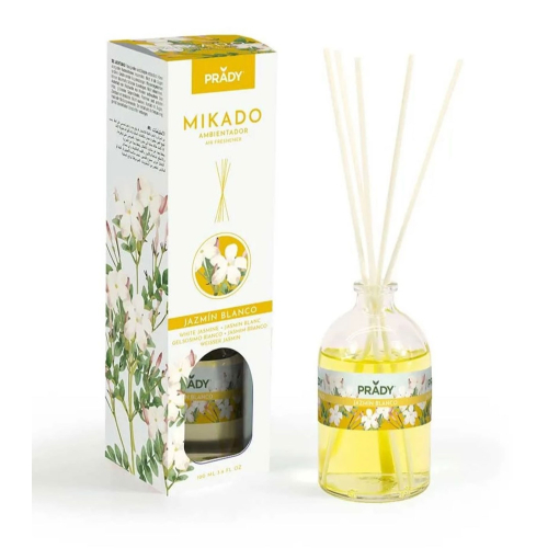Prady - Désodorisant Mikado - Jasmin Blanc