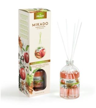 Prady - Désodorisant Mikado - Pomme et Cannelle