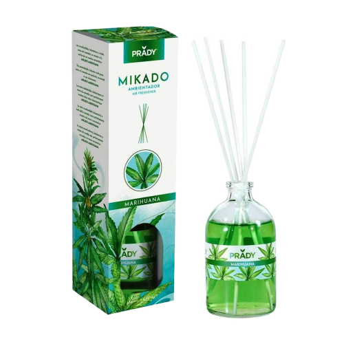 Prady - Désodorisant Mikado - Cannabis