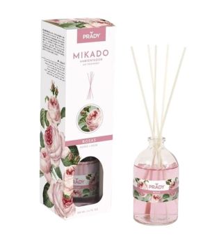 Prady - Désodorisant Mikado - Roses