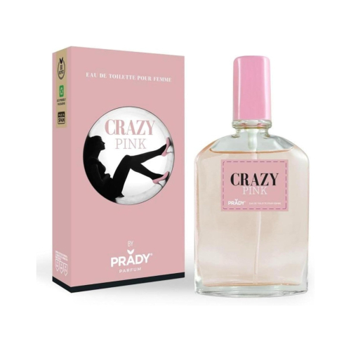 Prady - Eau de toilette pour femme 90ml - Crazy Pink
