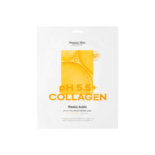 Present Skin - Masque visage hydratant Ph5.5+ Collagen