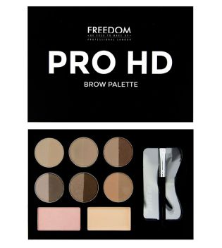 ProArtist Freedom - Pro HD Brow Palette - Fair Medium