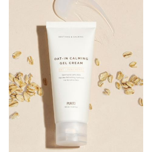 Purito - Gel-crème apaisant pour le visage Oat-in + Panthenol