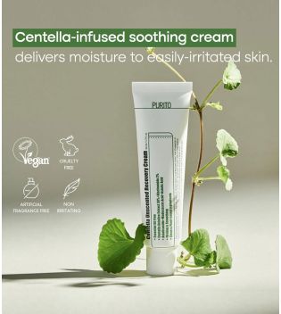 Purito - Crème pour le visage Unscented Centella Recovery Cream