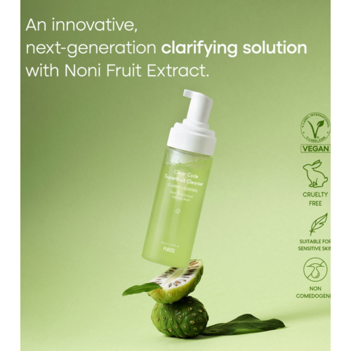 Purito - Nettoyant visage Clear Code Superfruit