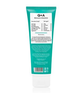 Q+A Skincare - Nettoyant hydratant pour le visage à l'acide hyaluronique