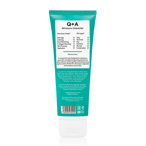Q+A Skincare - Nettoyant hydratant pour le visage à l'acide hyaluronique