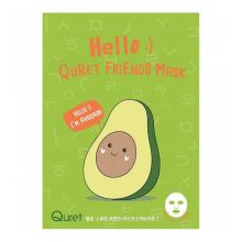 Quret - Masque Hello Friends - Avocat