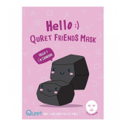 Quret - Masque Hello Friends - Charbon
