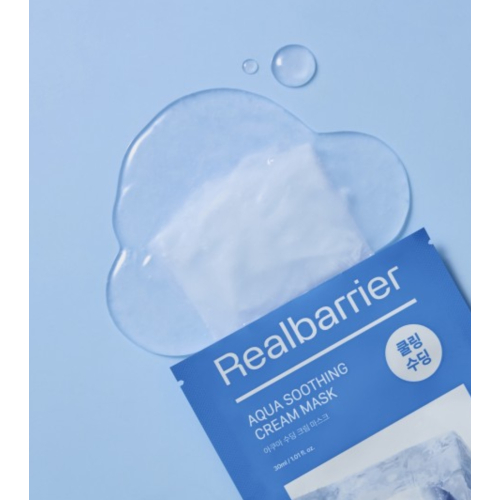Real Barrier - Masque visage Aqua Soothing Cream Mask