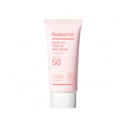 Real Barrier - Crème solaire Peach Fit Tone-up SPF 50 PA++++