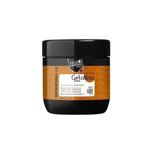Real Natura - Gel coiffant professionnel pour cheveux bouclés