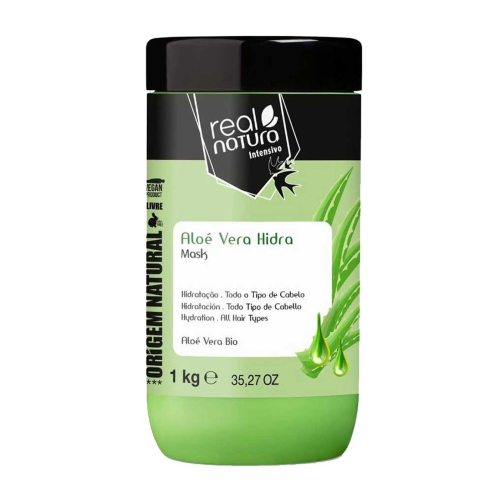 Real Natura - Masque capillaire Aloe Vera Hidra 1kg