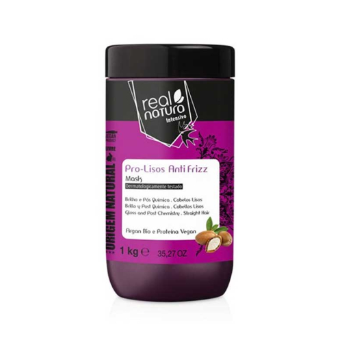 Real Natura - Masque capillaire anti-frisottis Pro Smooth Intensivo 1kg