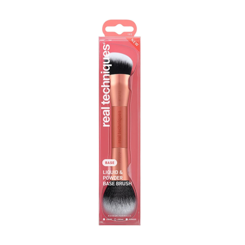 Real Techniques - Pinceau double pour fond de teint Liquid & Powder - RT272